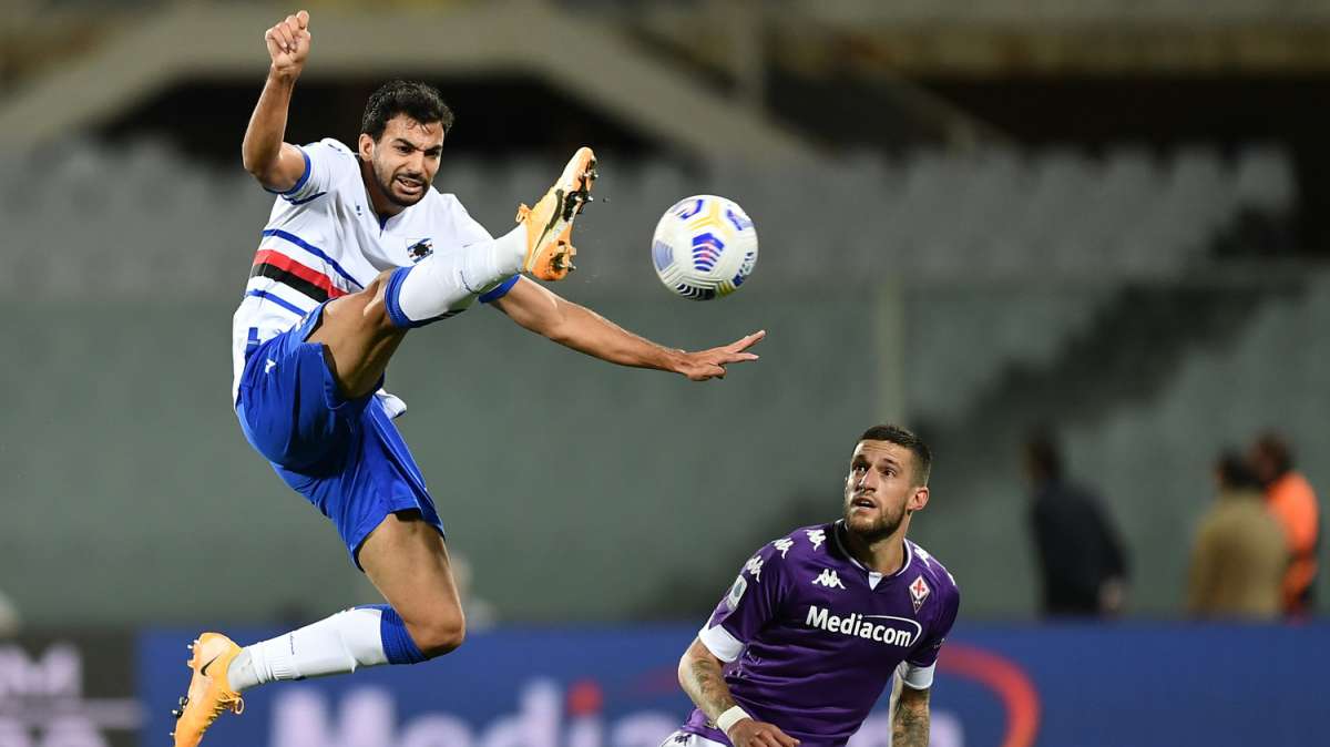 Domani Samp-Fiorentina, il doppio ex Guerrini: "A Firenze ero Jeeg, a Genova Mazinga"