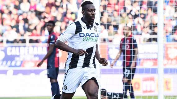 Udinese, Okaka: "Qui per il progetto, voglio restare a lungo"