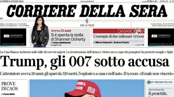 Corriere della Sera sulla finale di Euro 2024: "Vince la Spagna, finisce il sogno inglese"