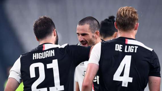 Juventus, la gioia di Bonucci: "L'unione fa la forza"