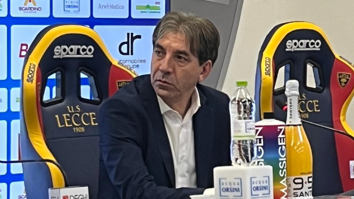 Trinchera: "Lecce trampolino di lancio. Cheddira? Devo parlarne con Di Francesco"
