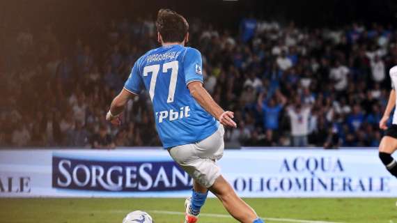 Kvaratskhelia: "Mi è mancata la sensazione del gol. Pallone d'Oro? Sogno di vincerlo un giorno"