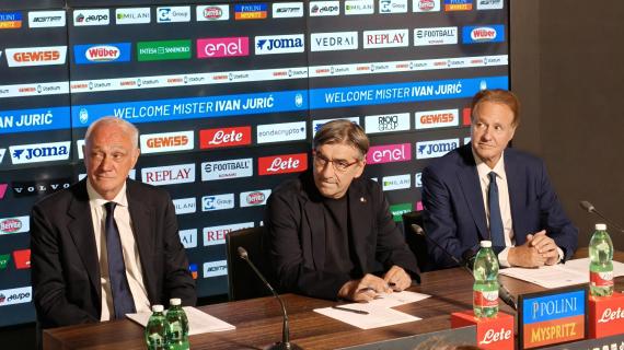 Percassi: "Juric grande lavoratore, suo calcio da Atalanta". Pagliuca: "Volevamo scelta migliore"