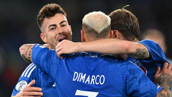 La classifica del girone dell'Italia: Ucraina agguantata, ma azzurri davanti negli scontri diretti