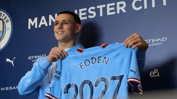 UFFICIALE: Foden candidato a bandiera del Manchester City. Ecco il rinnovo fino al 2027