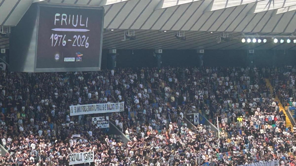 Calcio: Udinese, commemorazione sisma Friuli prima di match con Torino
