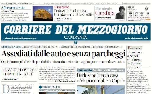 Corriere del Mezzogiorno verso Spezia-Napoli: "L'ultimo atto di Spalletti"