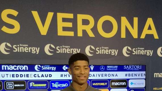 Hellas Verona, Salcedo: "Felice per il debutto, il mio sogno da bambino"