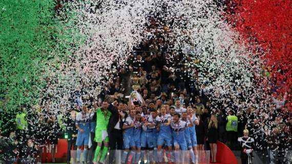 Coppa Italia, la classifica all-time, La Lazio al settimo successo