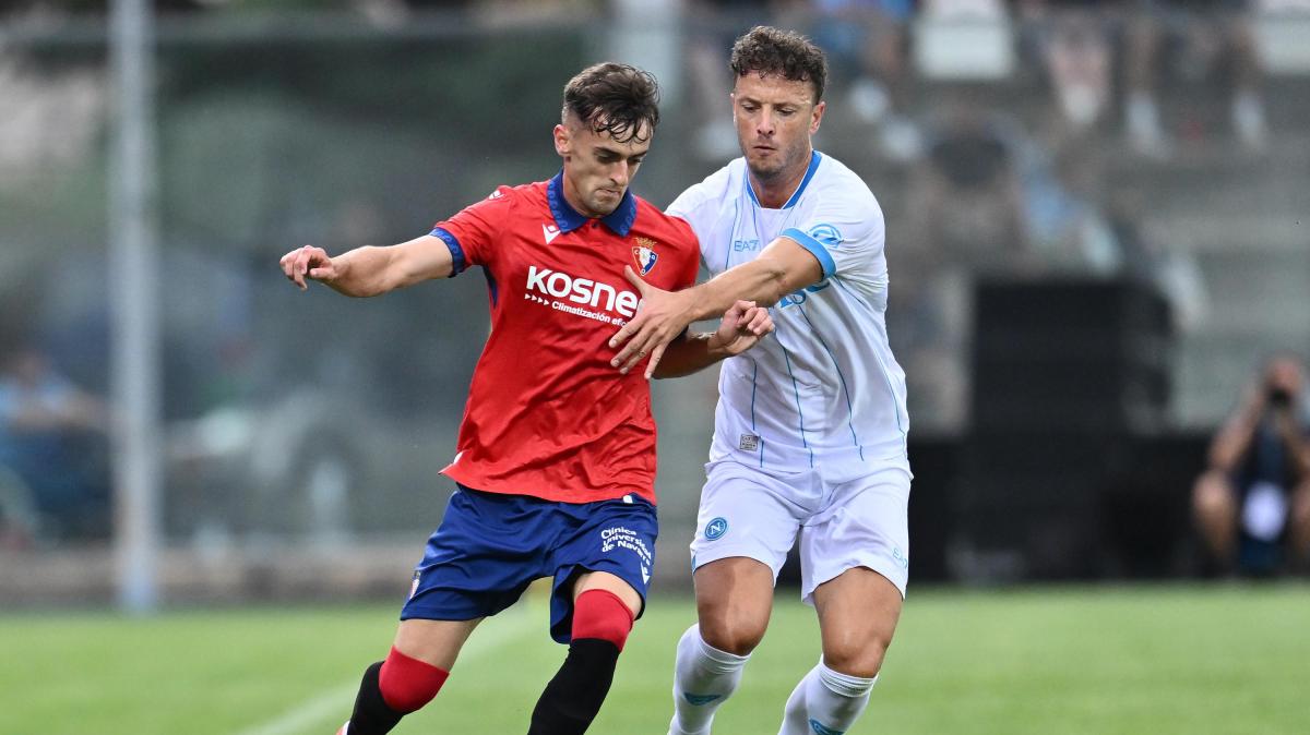 Il tecnico dell'Osasuna: "In partita contro un Napoli che ha schierato i titolari"