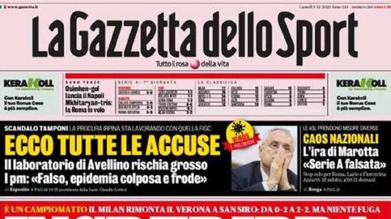 Le prime pagine italiane e straniere di lunedì 9 novembre 2020