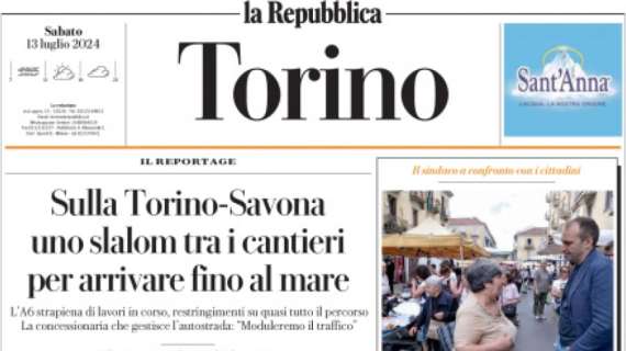 La Repubblica Torino: "Soulé e Chiesa: la Juventus in saldo per Koopmeiners"
