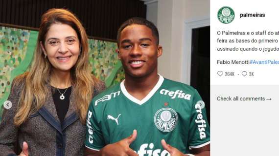 UFFICIALE: Palmeiras, blindato l'enfant prodige Endrick. Clausola da 60 milioni di euro
