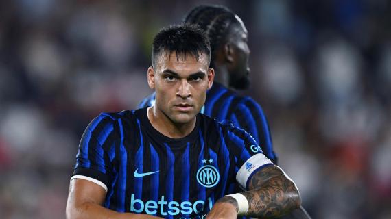 Lautaro Martinez, capitano dell'Inter. È il più costoso calciatore della Serie A