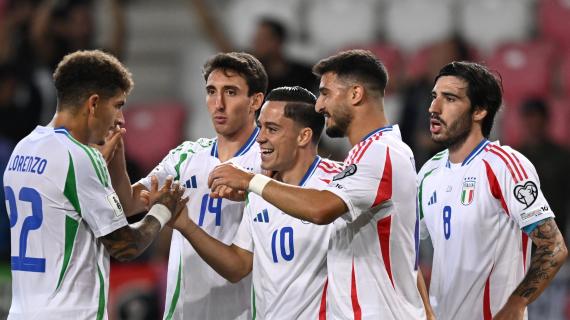 Clamoroso in Ungheria: Israele trova due reti e gela l'Italia, poi ci pensa Tonali a fare il 5-4