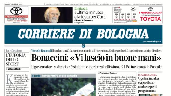 Il Dall’Ara si prepara alla Champions. Il Corriere di Bologna: “Pronti 1800 posti in più”