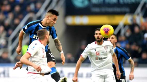 Serie A, in 300mila allo stadio: Inter-Cagliari la partita con più pubblico