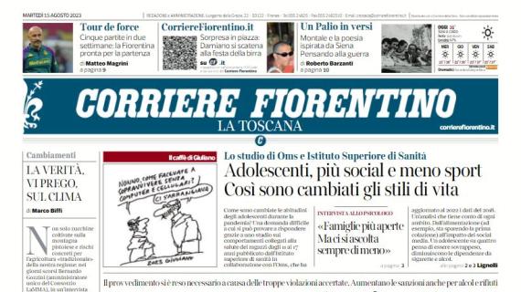 Cinque partite in due settimane per i vola. Il Corriere Fiorentino titola: "Tour de Force"