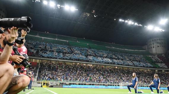 Italia-Ucraina, dato ufficiale su San Siro: 58.386 spettatori. Più di un milione di incasso