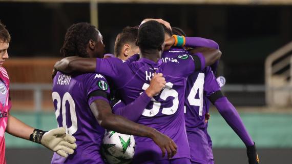 Tutto facile per la Fiorentina nel primo tempo contro il LASK: all'intervallo è 3-0 per i viola