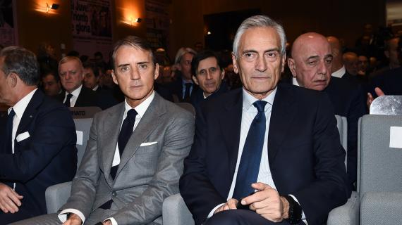 Gravina e il futuro di Mancini: "Non possiamo competere con i club ma l'Italia fa battere il cuore"