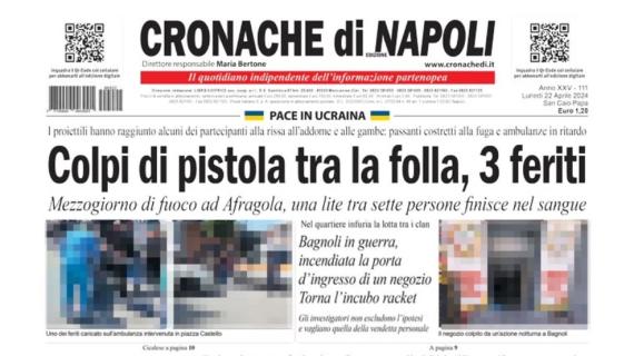 Cronache di Napoli: "Spogliatoio spaccato e crisi nera: ADL costretto a fare tabula rasa"