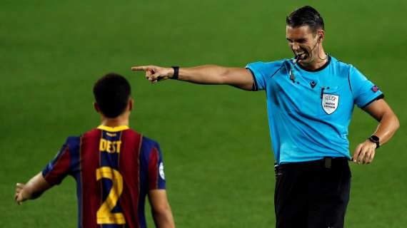 Gli arbitri della Champions League: l'Inter a Schaerer, Vincic per il Napoli