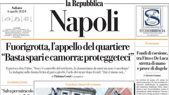 Repubblica sul Napoli: "Kvaratskhelia torna in campo e adesso pensa al rinnovo"