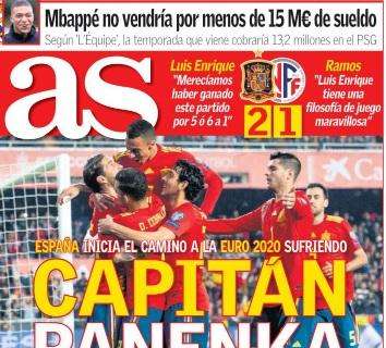 Spagna, AS celebra Sergio Ramos: "Capitan Panenka"