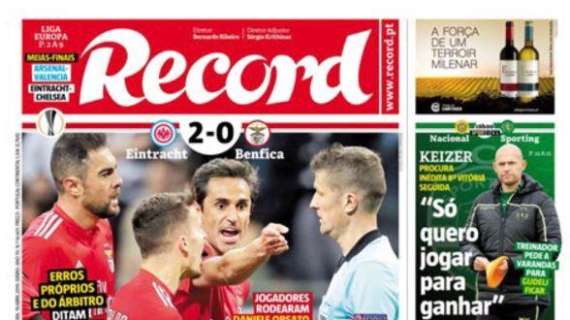 Record critica Orsato dopo Benfica-Eintracht: "Manca il VAR"