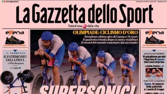 L'apertura odierna de La Gazzetta dello Sport: "Clamoroso Lukaku: vado via!"