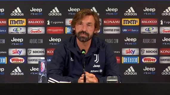 Juventus, Pirlo: "Non credo ci sia la possibilità di non giocare, il comunicato parla chiaro"