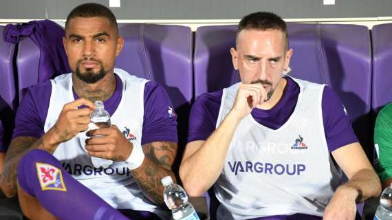 Fiorentina, Boateng scherza con Ribery: "Ribeng is coming"