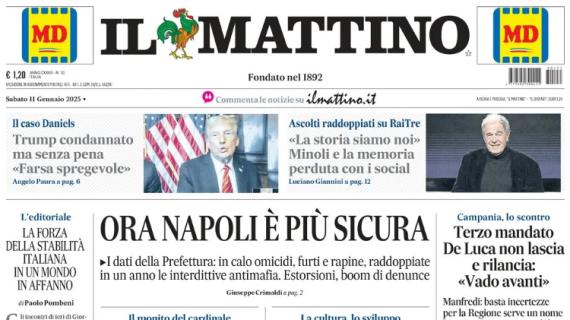 Il Mattino titola in prima pagina: "I tormenti di Kvara: Napoli o PSG?"