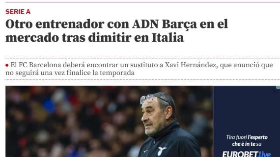 Dimissioni Sarri, dalla Catalogna: "Si libera un altro tecnico col DNA da Barcellona"