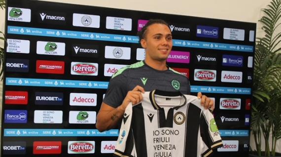 Udinese, Esteves: "Ansioso di misurarmi con la A. Le mie doti? Bravo col pallone fra i piedi"