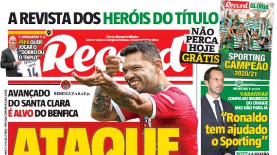 Le aperture portoghesi - Varanda: "Ronaldo, un giorno, tornerà allo Sporting". Festa Mou
