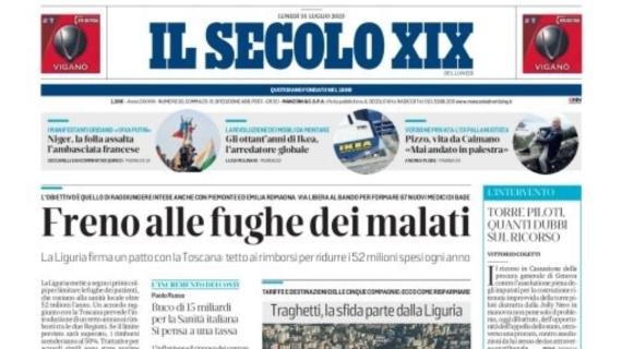 Il Secolo XIX sul Genoa: "Gila ritrova solidità e Thorsby aiuta nella lotta"