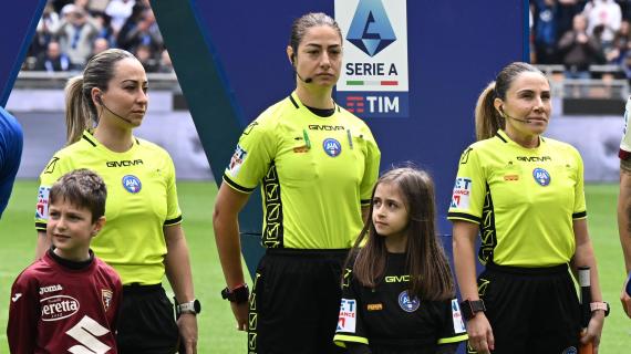 Terna 'rosa' in Inter-Torino, insulti social e applausi di Mentana e Infantino
