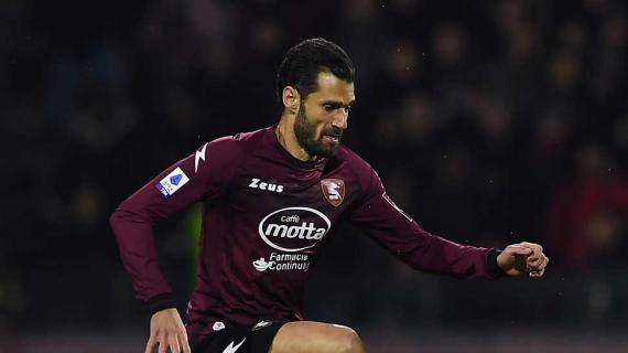 Salernitana, Candreva: "Qua sto benissimo. Dispiaciuto per la retrocessione della Samp"