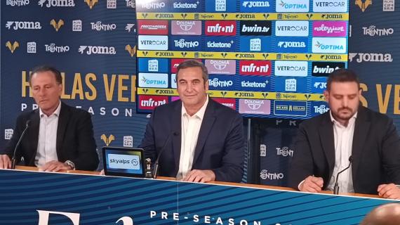 Hellas Verona, Zanzi: "Mercato? Nessun cambio strategia: vogliamo una squadra forte"
