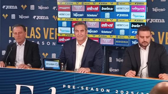 Verona, Zanzi: "Massima fiducia in Sogliano. Faremo la squadra più forte possibile"