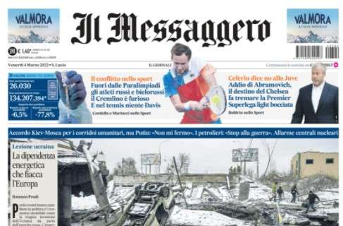 Il Messaggero: "Roma-Atalanta, Mourinho contro Gasperini: come ve la giocate?"