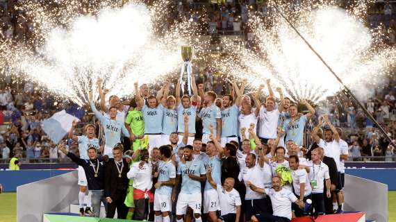 13 agosto 2017, la Lazio vince la Supercoppa battendo 3-2 la Juventus