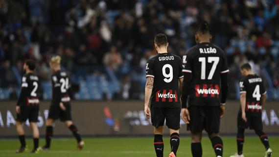 Il Milan non perdeva in A con almeno 4 gol subiti e senza segnare da dicembre del 2019