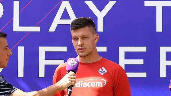 Fiorentina, Jovic: "Darò il 100%. Lo sto già facendo dal primo allenamento e continuerò"