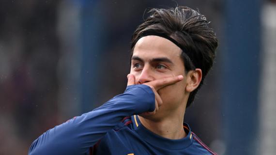 Roma, Dybala su Instagram: "Gran bella partita, grazie nostri ai tifosi"