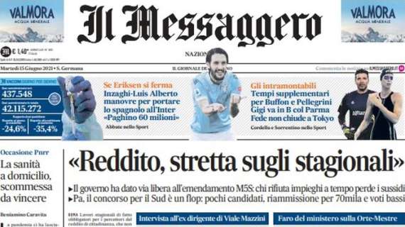 Il Messaggero: "Inzaghi-Luis Alberto, manovre per portarlo all'Inter"