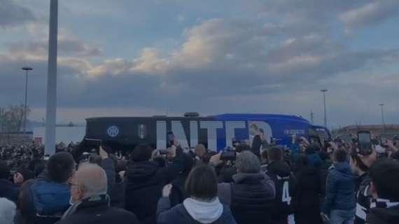 TMW - Fischi e cori contro l'Inter, la squadra di Inzaghi è appena arrivata allo Stadium