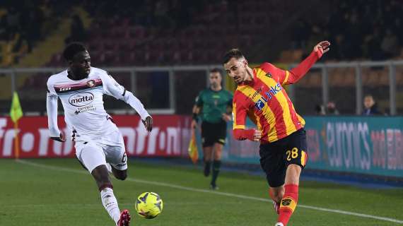Lecce, Oudin: "Contento del gol e della vittoria. D'Aversa ci sta dando una spinta diversa"